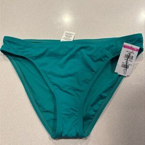 La Blanca Bikini Bottom in Teal Size 10